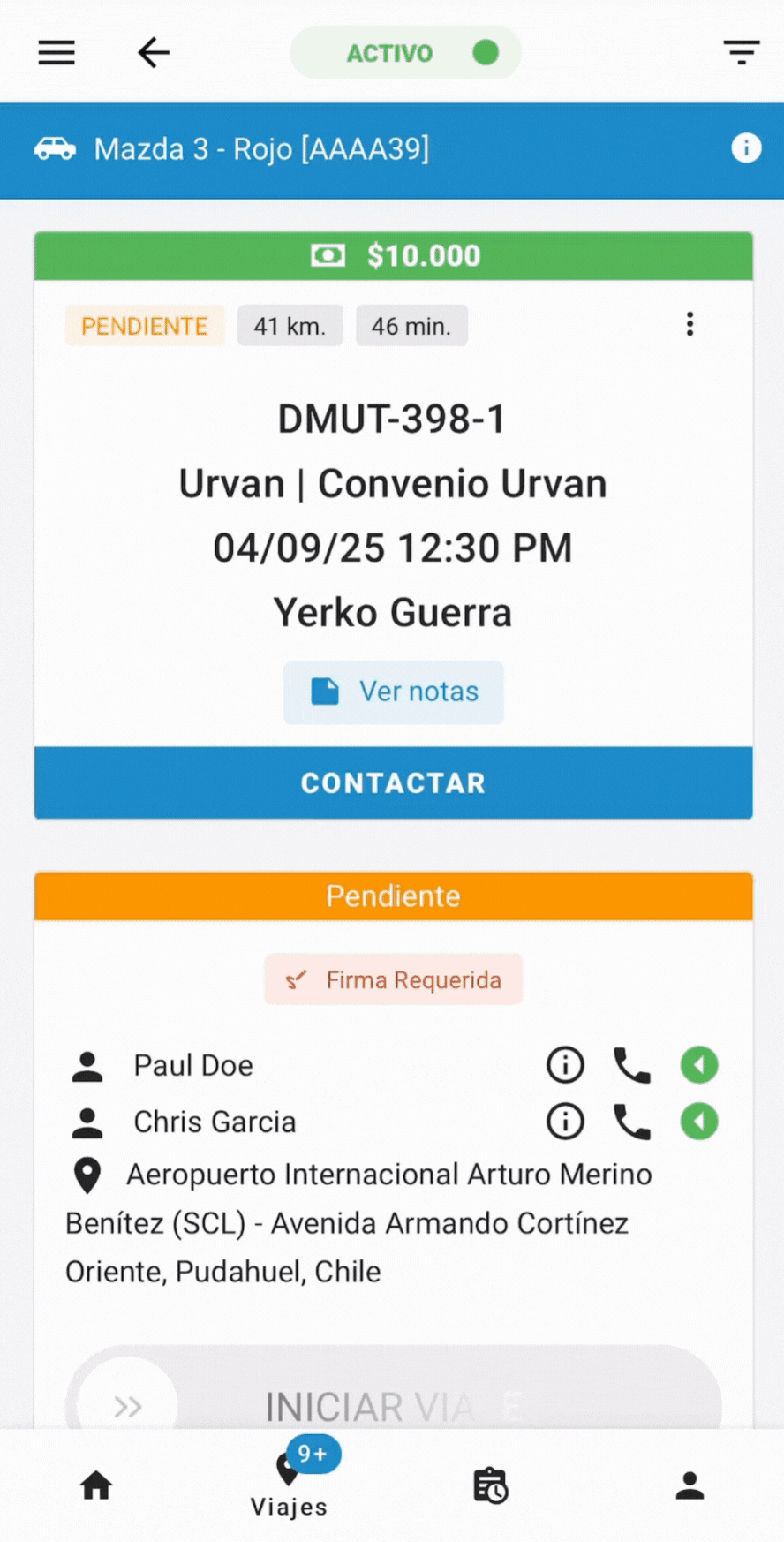 Información diferenciada para conductores
